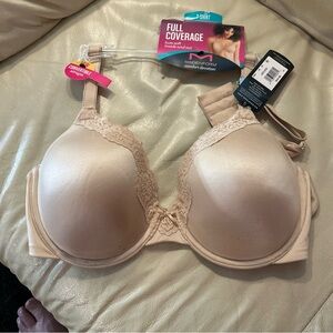 Maidenform Comfort Devotion Convertible Underwire Bra Sz 40C Tan New ! Retail$44